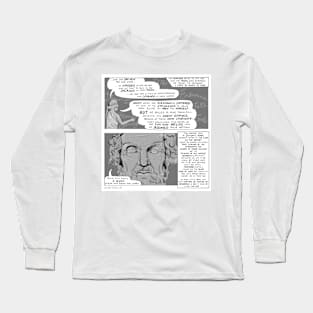 Greek Myth Comix - Homer the Rhapsode Long Sleeve T-Shirt